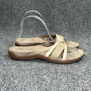 Merrell Sandals Womens Size 8 Tan Strappy Outdoor Comfort Casaul Thong Flip Flop